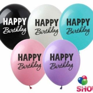Set 5 baloane happy birthday