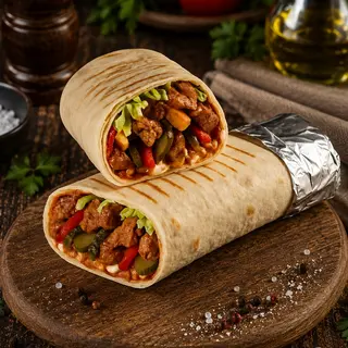 Kebab porc mare