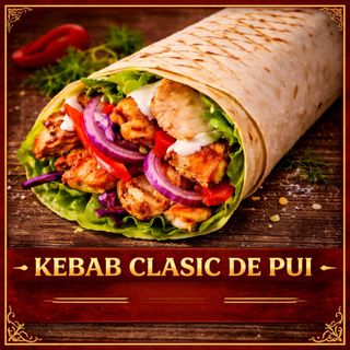 Kebab Classic de Pui
