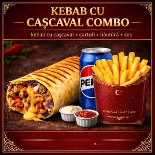 Kebab cu Caşcaval Combo