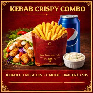 Kebab Crispy Combo