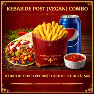 Kebab de Post (Vegan) Combo