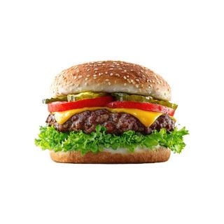 Cheeseburger cu carne de vită