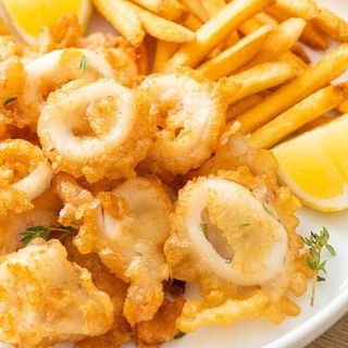 Calmar pane cu cartofi