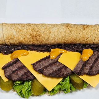 CHEESE BURGER WRAP