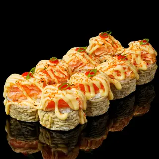 Cheese Salmon Roll 8 buc.