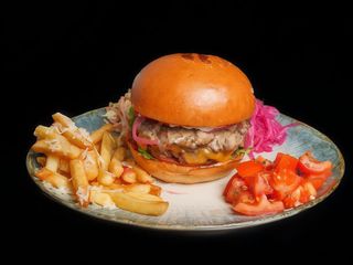 Combo truffel burger