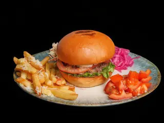 Combo hamburger