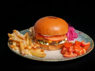 Combo cheesburger