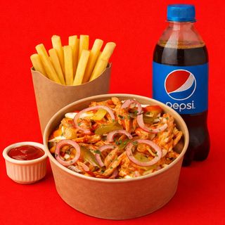 Combo Cartoff carne de porc