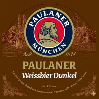 Paulaner Weissbier Dunkel