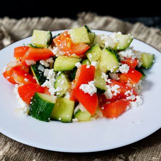 Салат Шопский / Salată Șopșcă