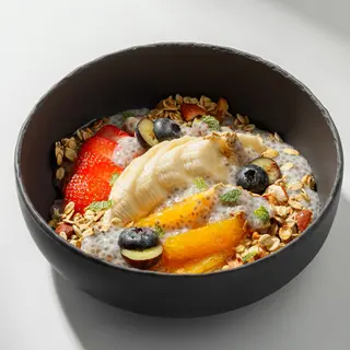 Chia cu granola