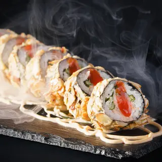 Almond Salmon Tempura