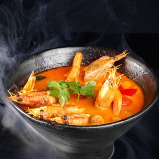 Tom Yum Prawns
