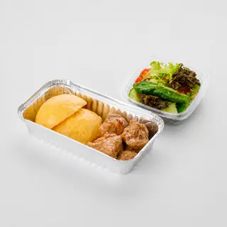 Mamaliga cu tocana de porc