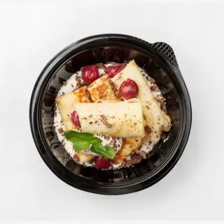 Crêpes con ricotta e amarene