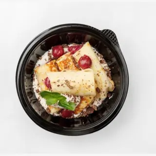 Crêpes con ricotta e amarene