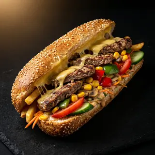 Francesco baguette cu carne de vită