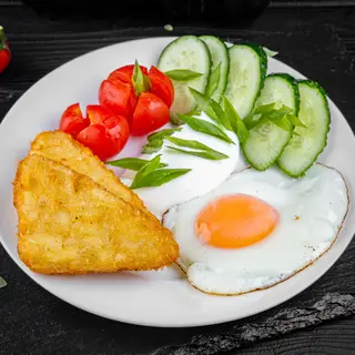 Egg & Hash Brown Breakfast