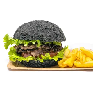 Crispy Beef Black Burger
