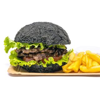 Crispy Beef Black Burger