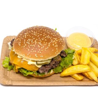Double Cheese Smash Burger