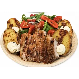 SPATĂ DE PORC CU SOS STEAK ORIENTAL