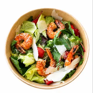 Ceasar Salad Prawns