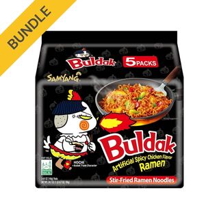 Buldak Hot Chicken Bundle - 5 pcs