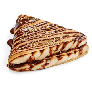 Блин с Нутеллой и бананом/ Clătită Nutella cu Banană