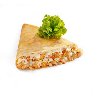 Блинчик с курицей/ Clătită cu pui