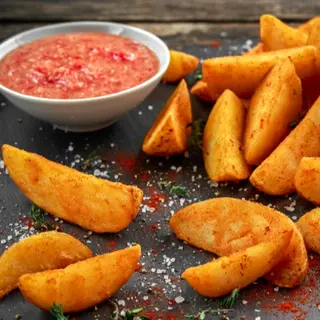 Cartofi Wedges 200gr