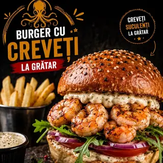 Burger Creveți 300gr
