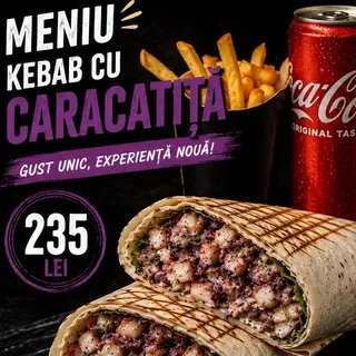 Meniu kebab cu caracatiță
