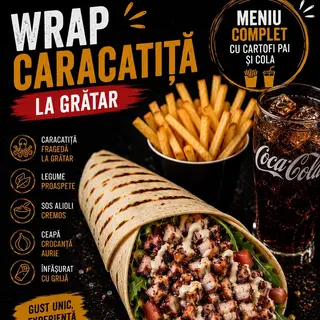 Meniu Wrap cu Caracatiță