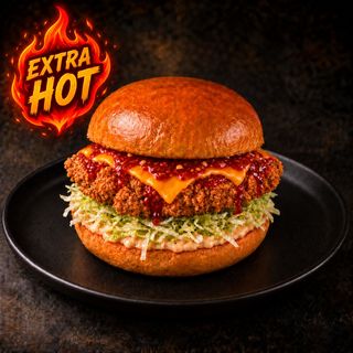 Crispy Chiken Hot Burger