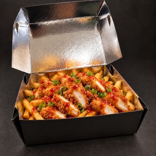 Chicken sweet chilli Loaded Fries