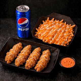 Strips & Cheese Fries Combo
