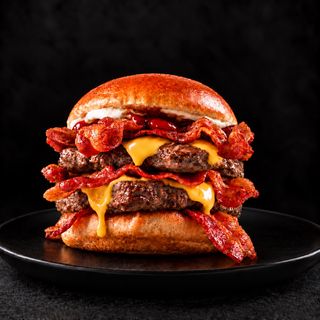 Happy Bacon Burger