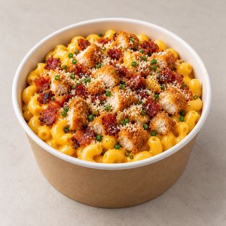 Crispy Chicken & Mac & Cheese