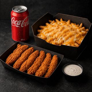 Strips & Cheese Fries Combo