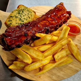 Zapečena rebarca BBQ 450gr