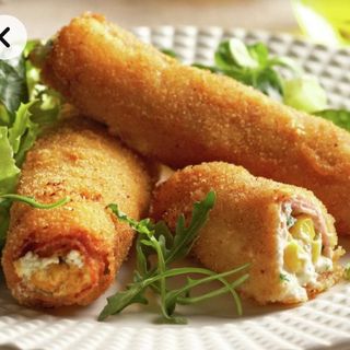 Pohovane palačinke sa pršutom 350 gr