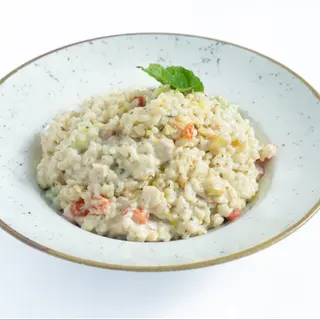 Preporučujemo! Risotto sa piletinom, tikvicama i paprikom 500 gr