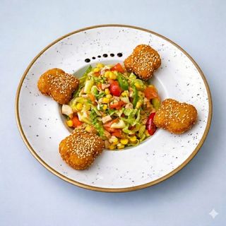 HRSKAVA PILEĆA SALATA