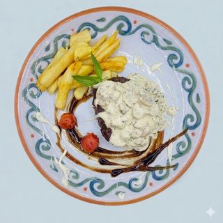 BIFTEK U SOSU OD PEČURAKA