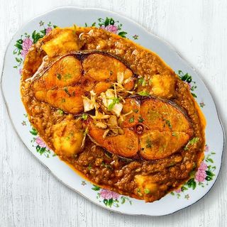 Mutfi sa ribom- gulaš od ribe 500 gr (Posno)