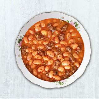 Zapečeni pasulj s mesom 500gr