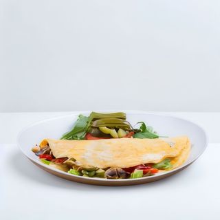 Omlet sa 3 jaja, povrćem i sirom 250gr